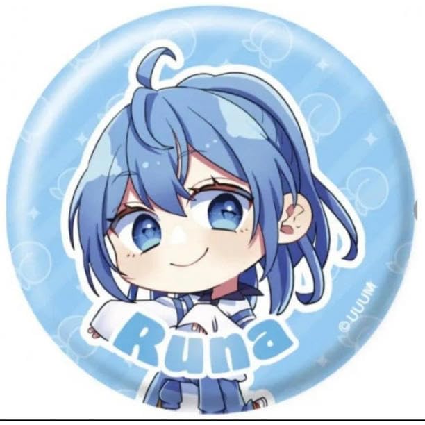 Amazon.co.jp: るなさん2023 缶バッチ カラフルピーチ 限定バージョン