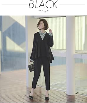 Amazon | [ルイ ルエ ブティック] ノーカラー フレアー ペプラム