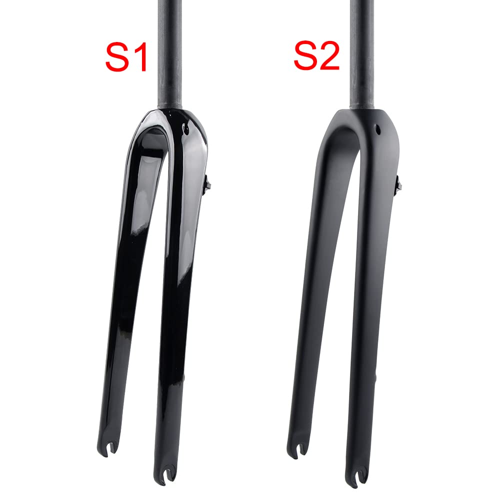 Amazon | カーボンフォーク Gravel 砂利ロードバイク ストレート