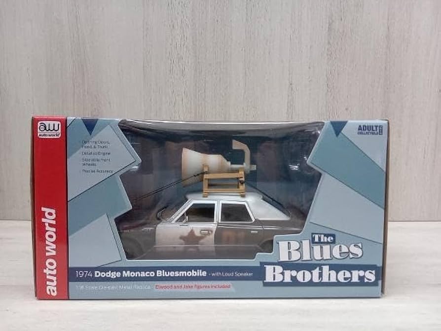 Amazon | The Blues Brotheres オートワールド 1/18 1974 ダッジ