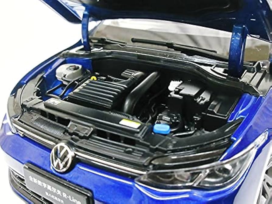 Amazon | VW特注 1/18 フォルクスワーゲン ゴルフ R-Line (ブルー