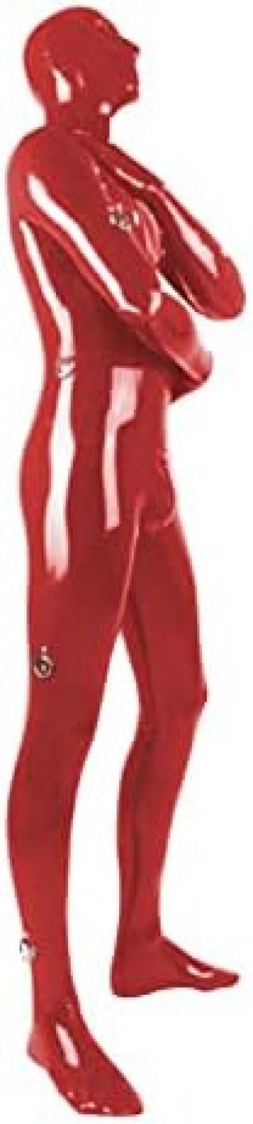 Amazon.co.jp: ラテックスラバースーツ全身赤タイツボディスーツ