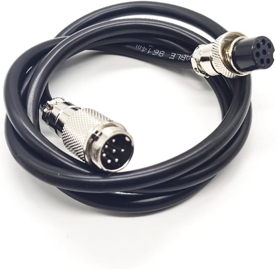 Amazon | GX16 コネクター 7ピンケーブル オス-メス ストレート 防水