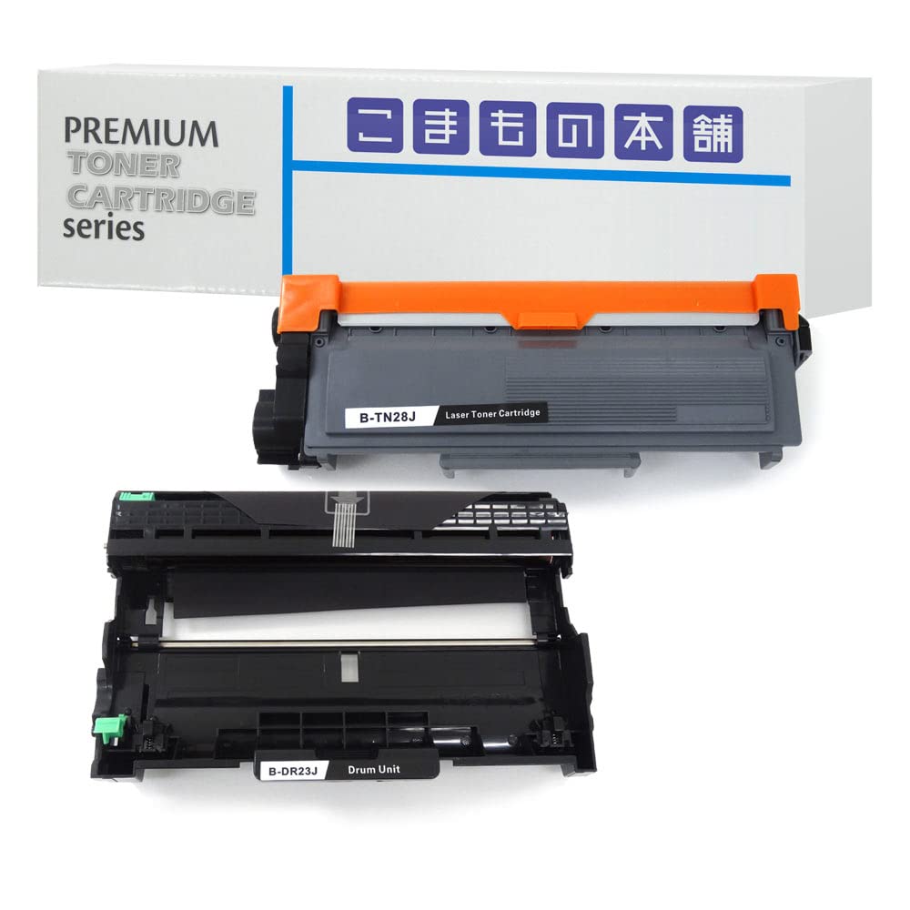 Amazon.co.jp: こまもの本舗 ブラザー 用 TN-28J 互換トナー DR-23J