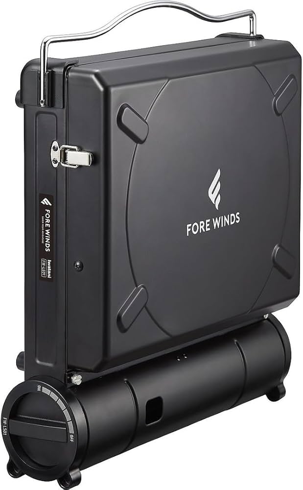 Amazon | Iwatani FORE WINDS ラックス・キャンプ・ストーブ ブラック