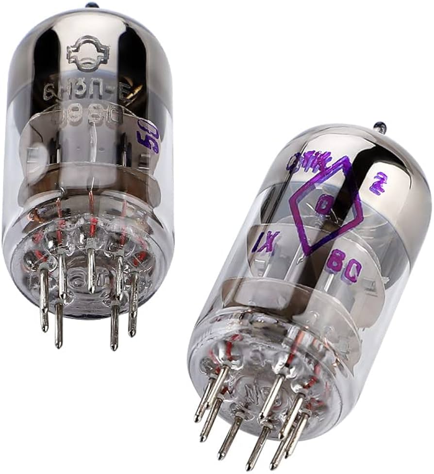 Amazon.co.jp: JINGERL 2PC 6H3N-Ereplacemenのための電子管増幅器の