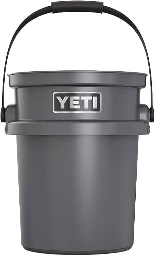 Amazon｜イエティ バケツ ロードアウト Charcoal チャコール 5ガロン