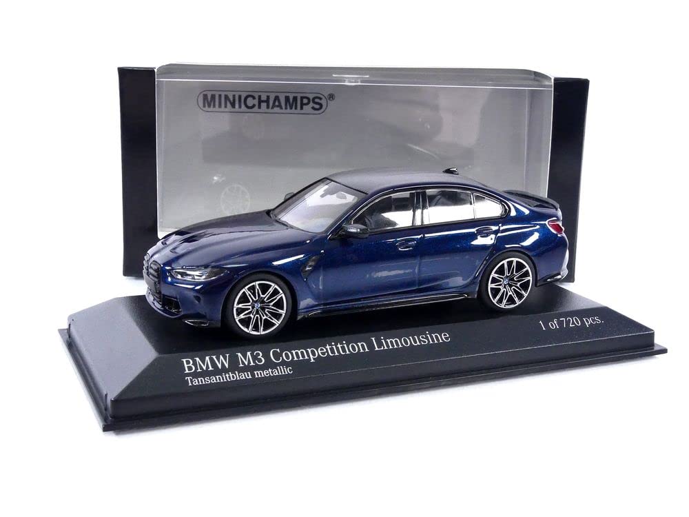 Amazon | ☆ ミニチャンプス 1/43 BMW M3 2020 ブルー | ミニカー