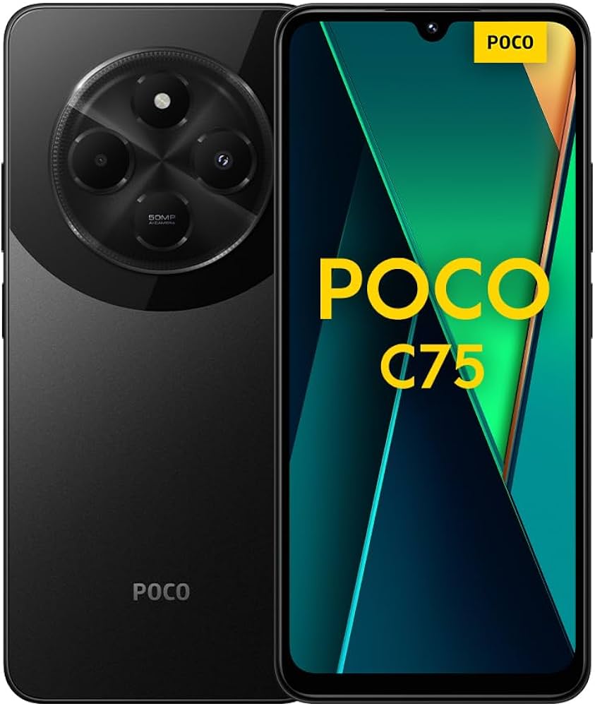 Poco C75 6GB 128GB Gold Android Smartphone, 2.0GHz, 6.88 Inch