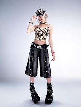 Amazon | [NAMEOF] スタッズ スカル ドクロ ベルト Y2K フェアリー