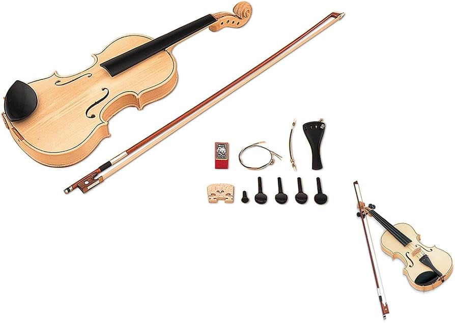 Amazon.co.jp: SUZUKI スズキ 手づくり楽器シリーズ バイオリンキット4