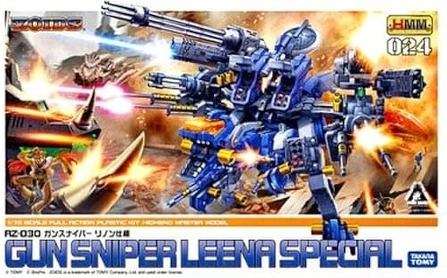 Amazon | プラモデル 1 72 RZ-030 ガンスナイパー リノン仕様 ZOIDS