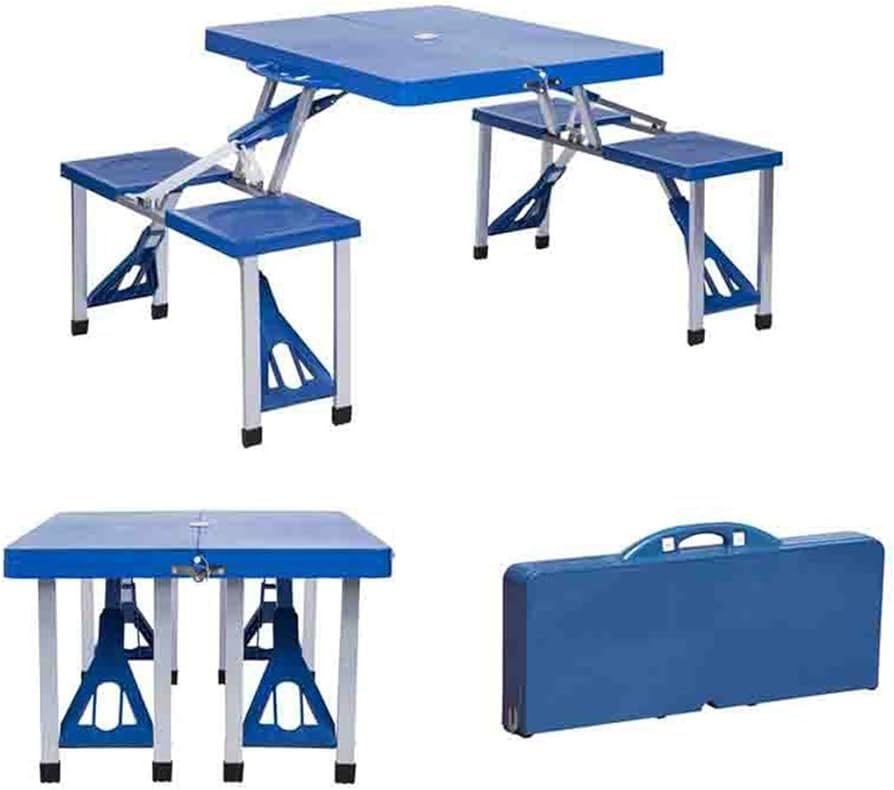 Amazon.co.jp: 折りたたみキャンプテーブルセット テーブル・チェア一