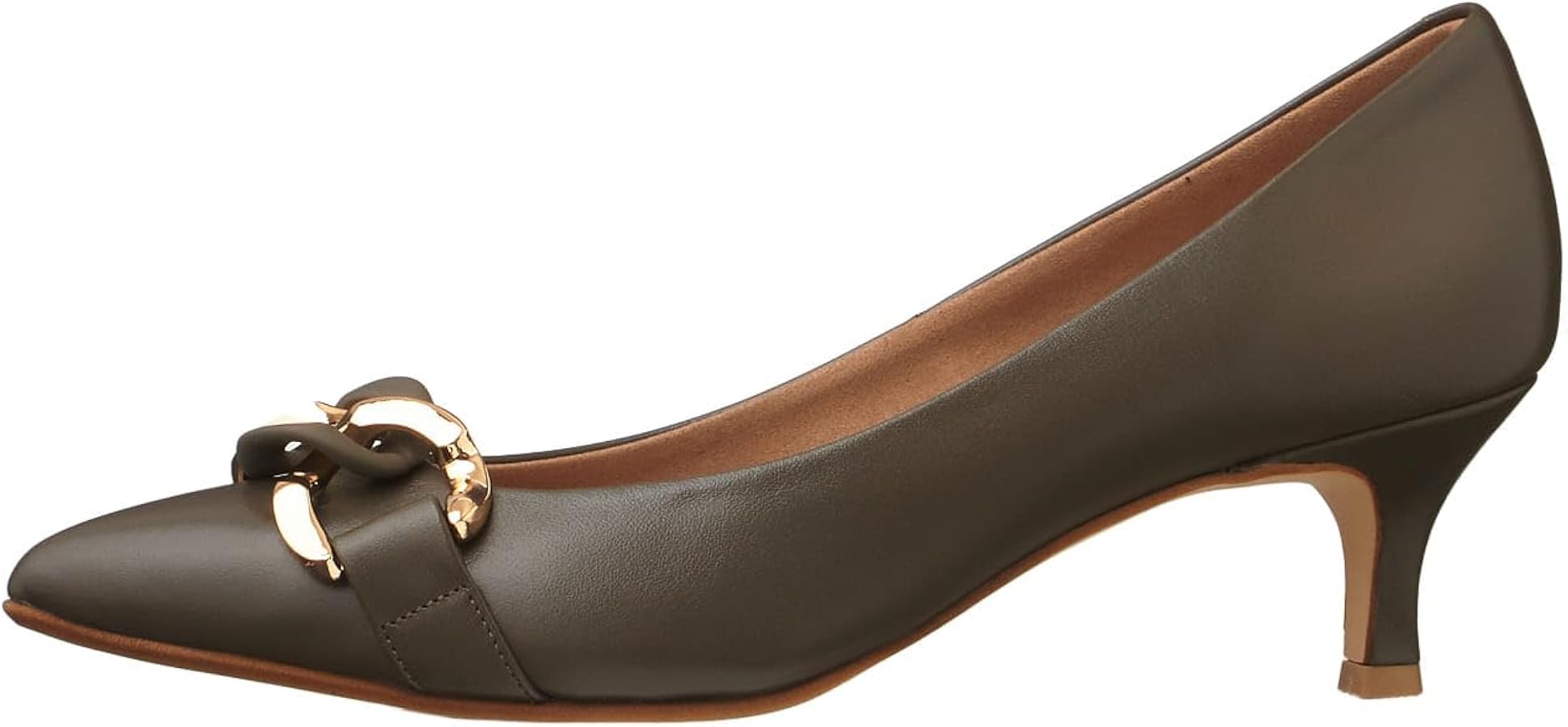 Amazon | [ダイアナ] パンプス 日本製 茶色 ブラウン 25.0cm