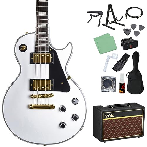 Amazon | Burny SRLC55 White 初心者14点セット 【VOXアンプ付き