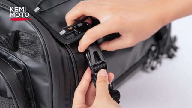 Amazon | KEMIMOTO シートバッグ PVC防水素材 拡張機能あり 24-32L