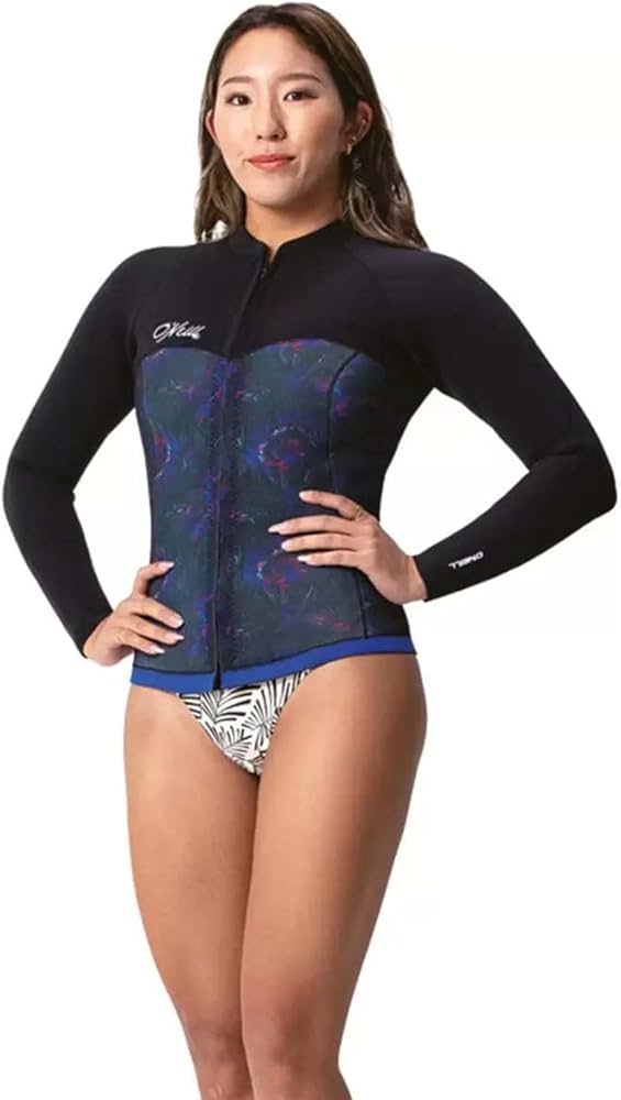 Amazon | 24 オニール 長袖タッパー ウェットスーツ フロントジップ