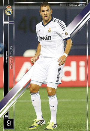 Amazon.co.jp: 【パニーニ フットボールリーグ】 カリム・ベンゼマ FW