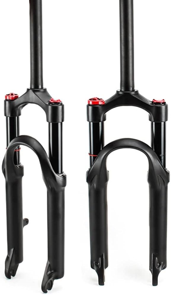 Amazon.co.jp: MTB バイクフロントフォーク20 インチ エアショック