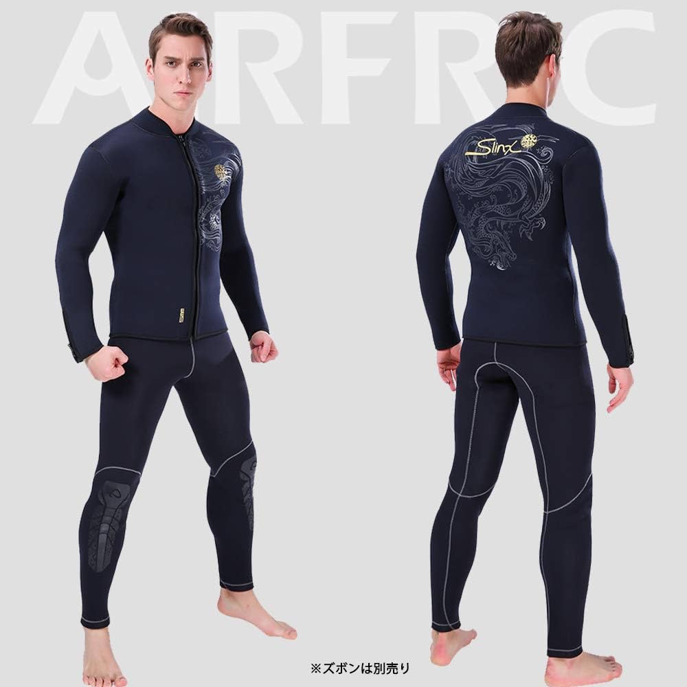 Amazon | XINTOWN ウェットスーツ メンズ 5mm ロングスリーブ