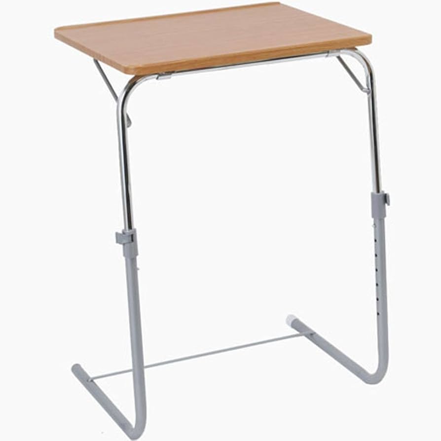 Amazon｜折りたたみ 角度調節 昇降式テーブル サイドテーブル