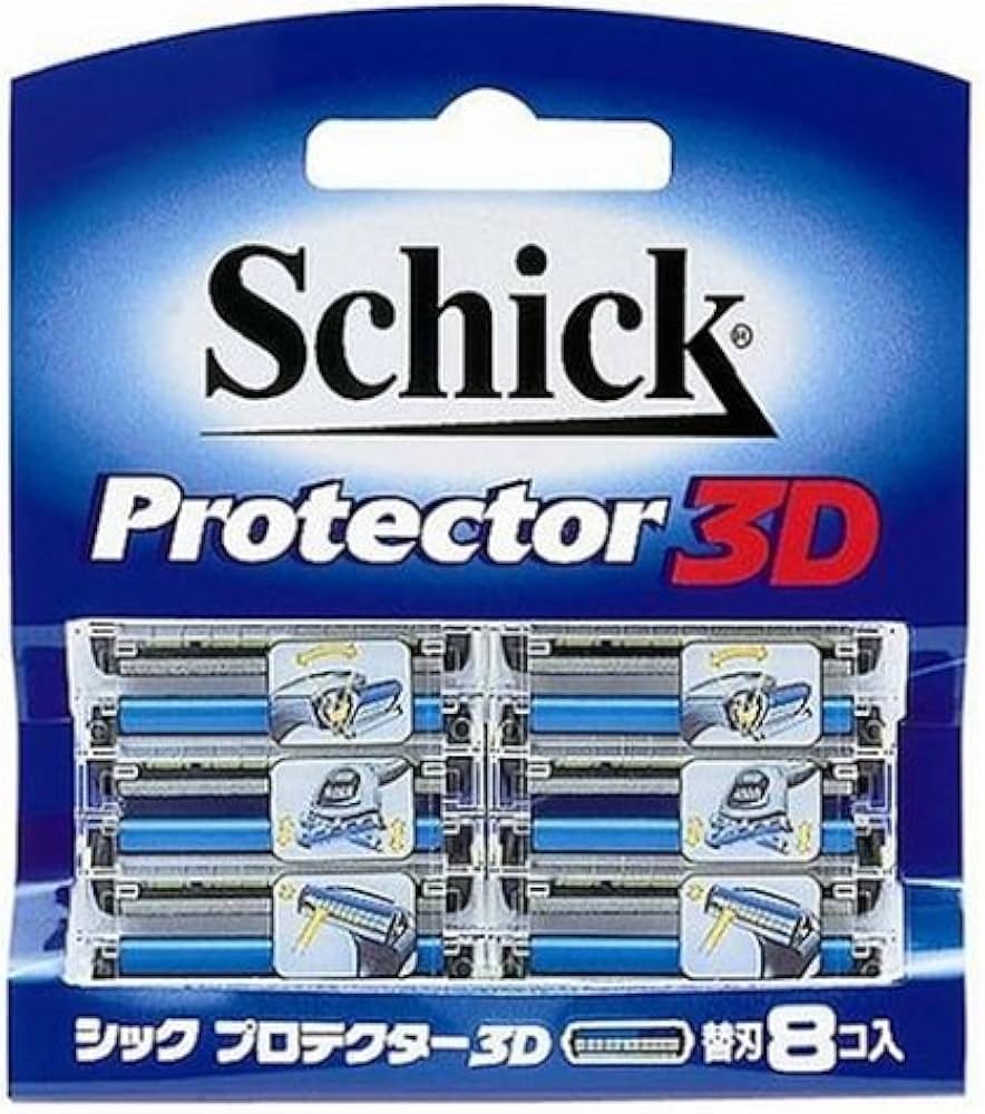 Amazon.co.jp: シック Schick プロテクター3D 替刃(8コ入り