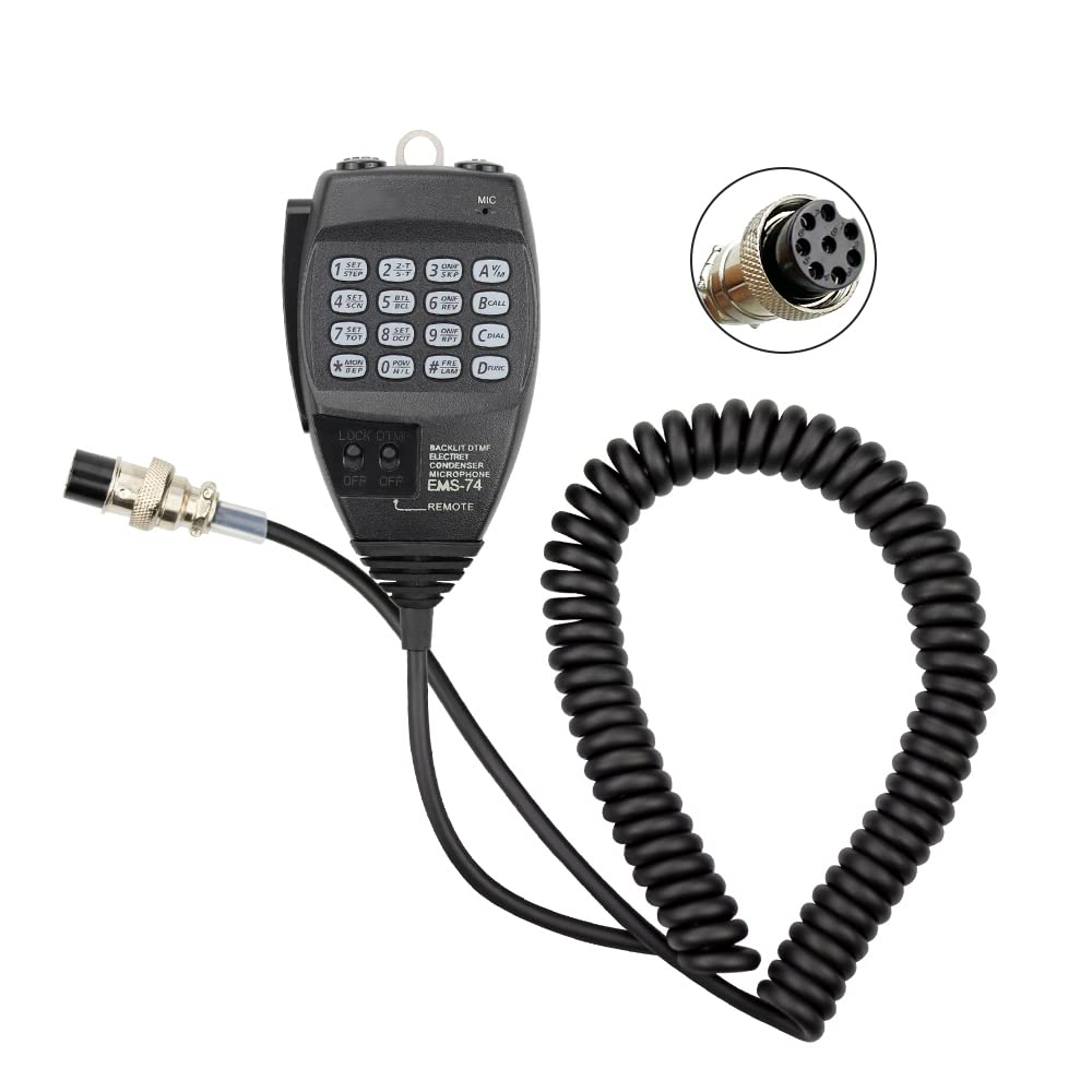 Amazon.com: Vineyuan ALINCO EMS-74 8Pin Backlit Speaker DTMF Mic