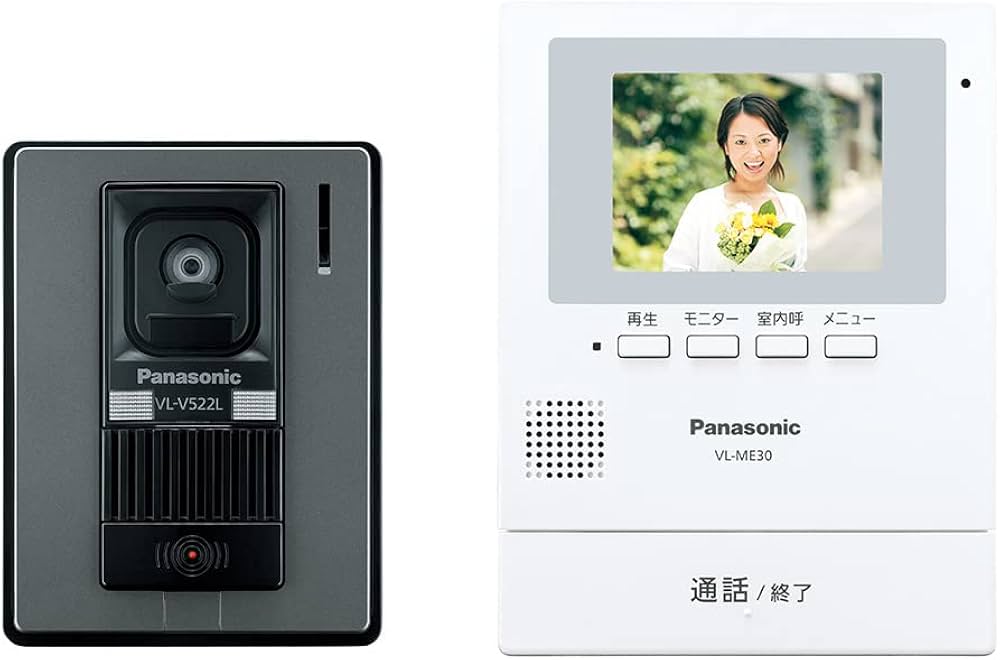 Amazon.co.jp: パナソニック テレビドアホン 電源直結式 自動録画機能