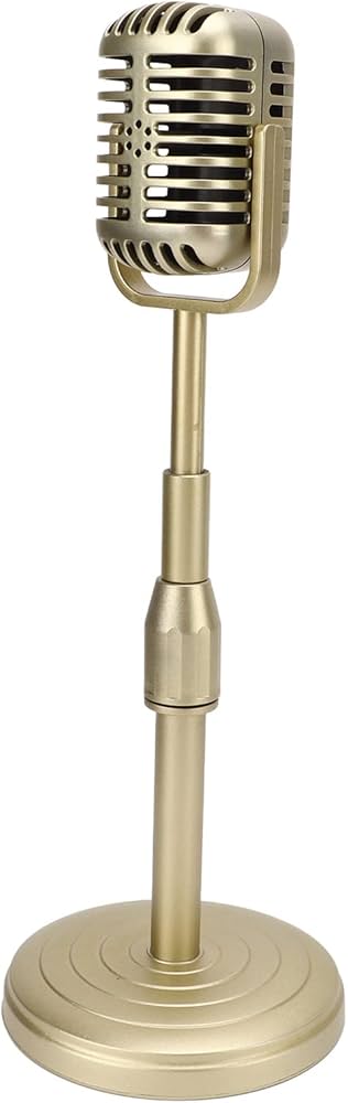 Amazon.co.jp: ビンテージ マイク おもちゃ プロップ、クラシック