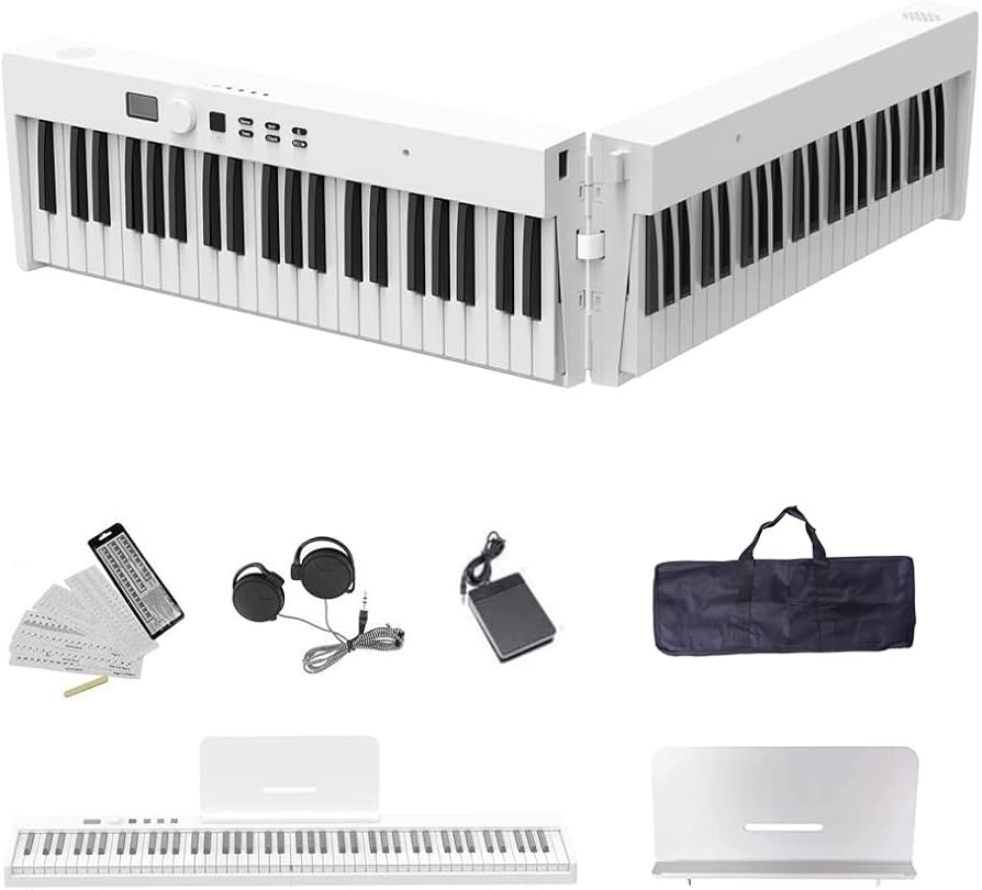 Amazon.co.jp: Longeye ロンアイ 電子ピアノ 88鍵盤 【折り畳み式 FOLD