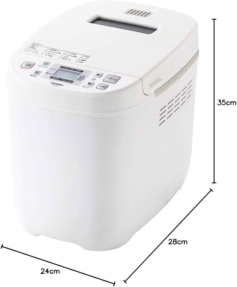 Amazon | ツインバード ベーカリー ホームベーカリー 1斤 1.5斤 餅つき