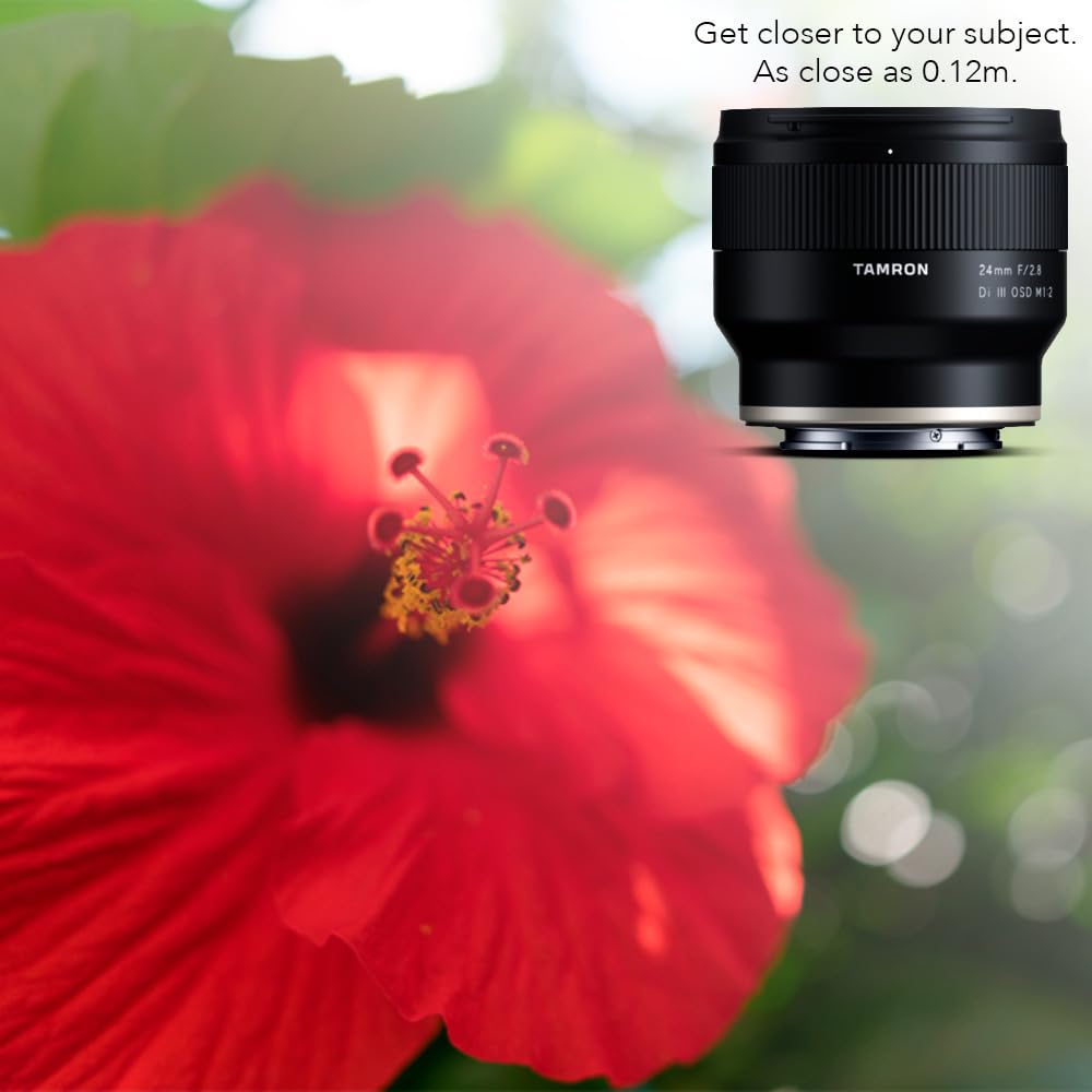 Amazon.com : Tamron 24mm F/2.8 Di III OSD M1:2 Lens for Sony Full