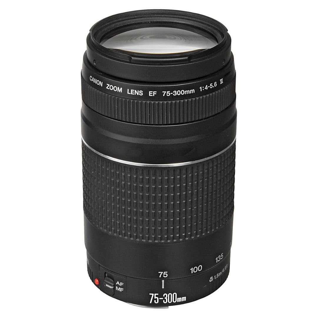 Amazon.co.jp: Canon EF 75 – 300 mm f / 4 – 5.6 III望遠ズームレンズ