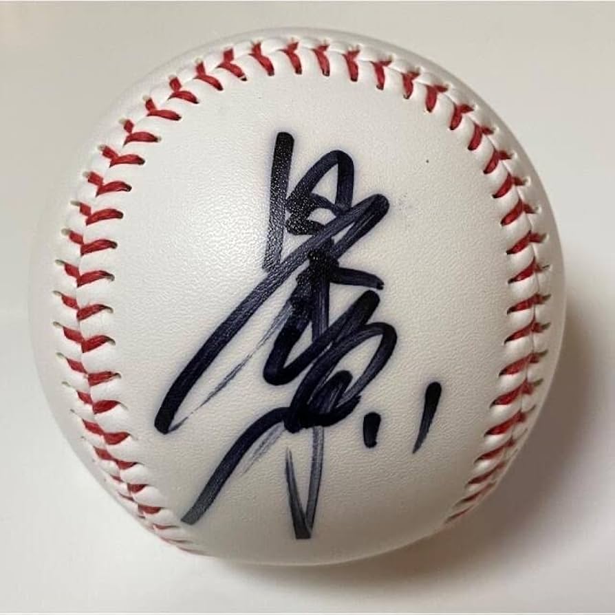 Amazon.co.jp: ヤクルトスワローズ 奥川恭伸選手 直筆サインボール