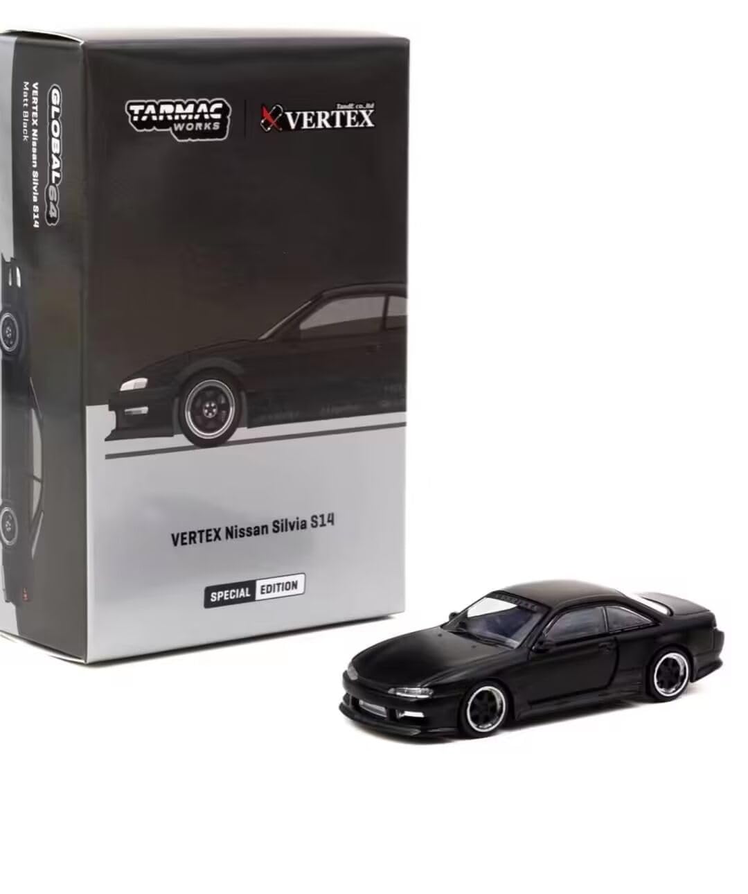 Amazon | 1/64 Tarmac Works ターマックワークス VERTEX Silvia S14