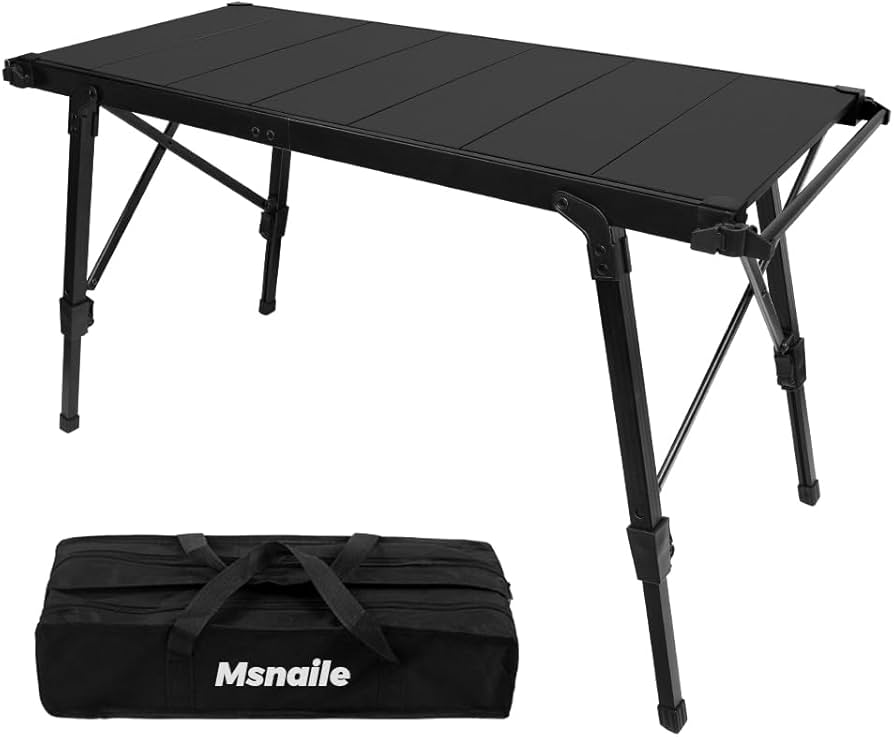 Amazon.co.jp: Msnaile Igt テーブル キャンプテーブル 折りたたみ