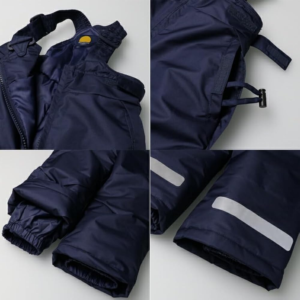 Amazon.co.jp: [ムージョンジョン] 【子供服】 無地切り替えスノー