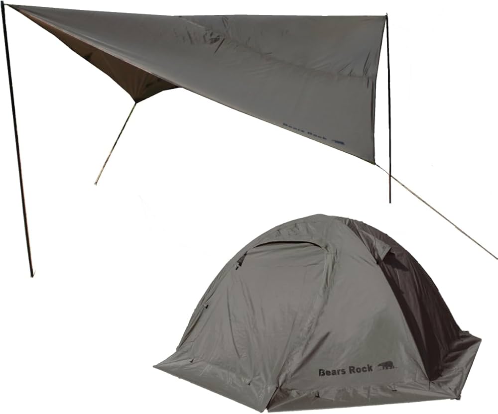 Amazon | Bears Rock ベアーズロック ハヤブサテントタープセット 2人