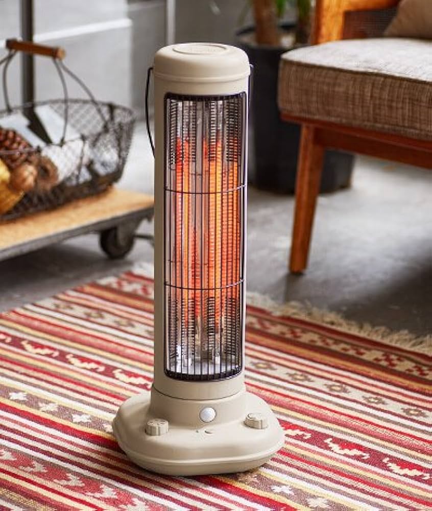 Amazon | ブルーノ カーボンファンヒーター ノスタルストーブ ラージ