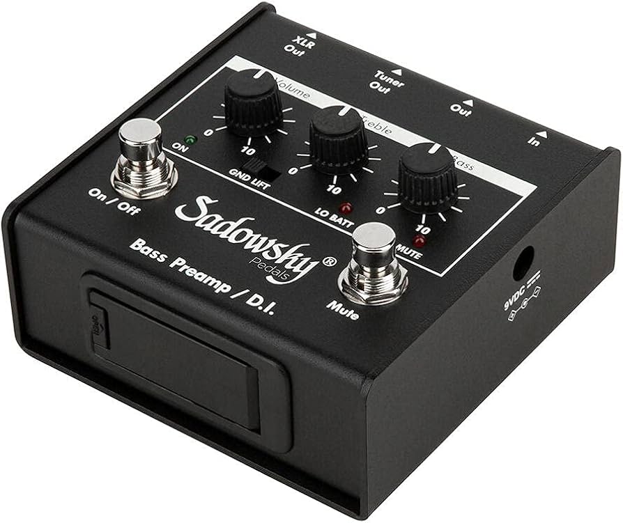 Amazon.com: Sadowsky SBP-1 v2 - Outboard Bass Preamp/DI - Give