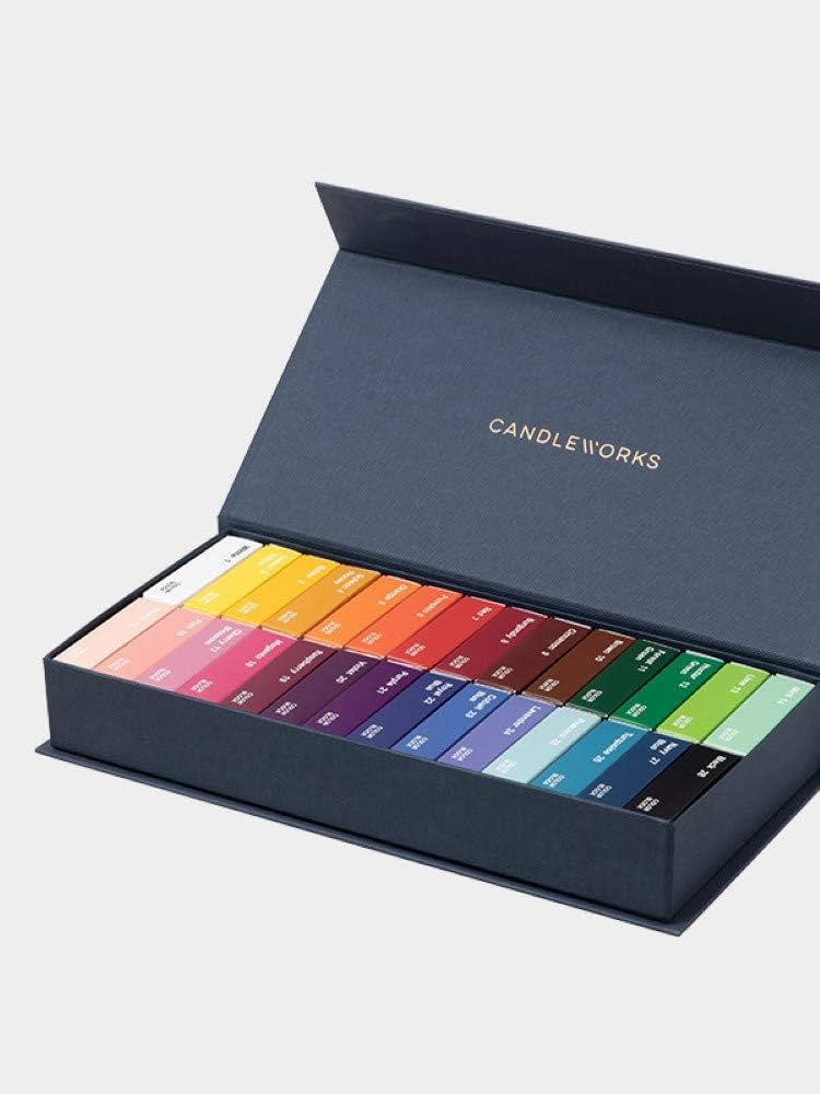 Amazon | キャンドルワークス 28色カラーブロックセット キャンドル用