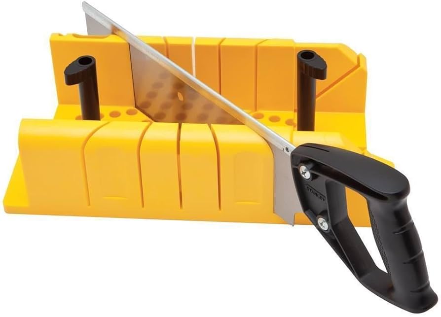 Stanley 1-20-600 Saw Storage Miter Box with Saw, Black : Amazon.ca