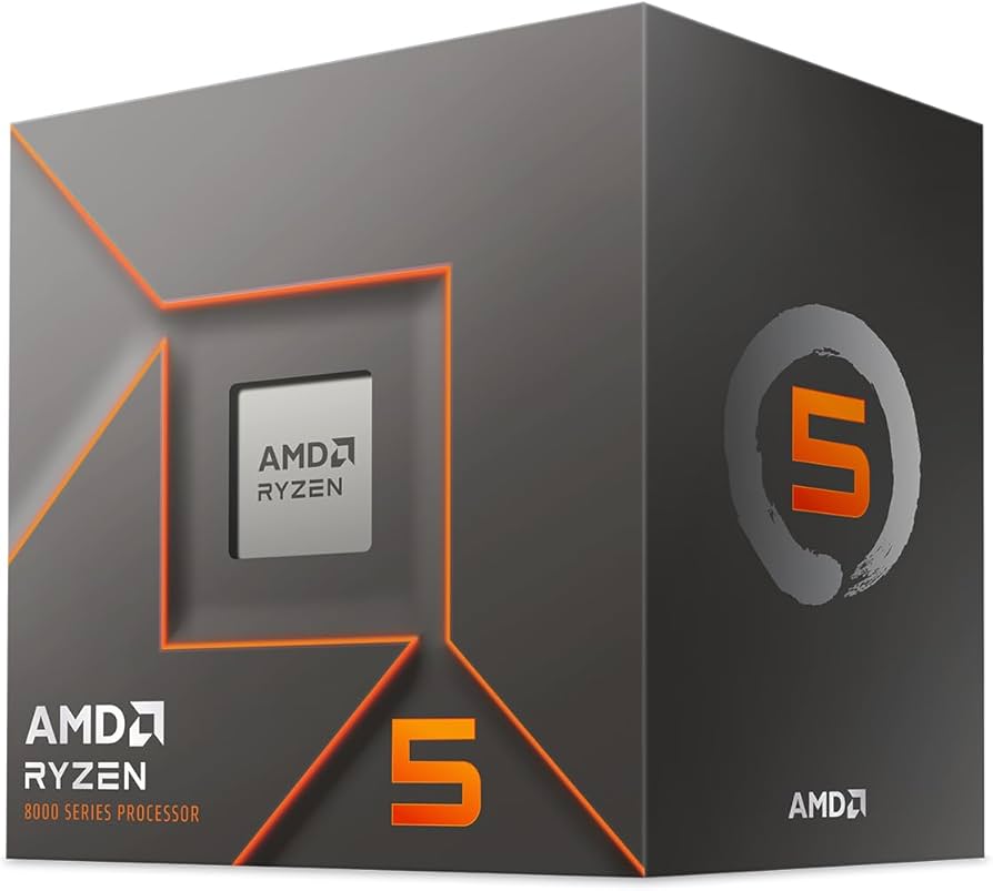 Amazon.com: AMD CPU Ryzen 5 8400F, with Wraith Stealth Cooler AM5