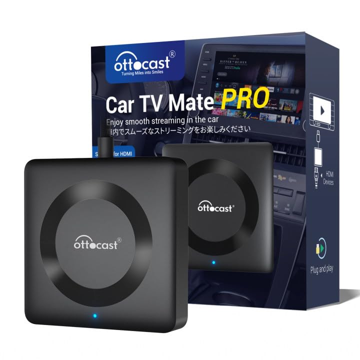 Amazon | 【公式】OTTOCAST オットキャスト 2024 新型 Car TV Mate Pro