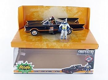 Amazon.com: Jada 1966 Classic TV Series Batmobile 1:24 Die-Cast