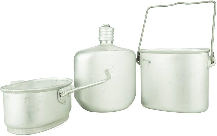 Amazon | 【実物】ロシア軍 VDV 空挺部隊 飯盒 ハンゴウ + Techincom製