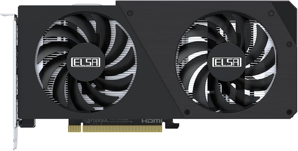 Amazon | ELSA GeForce RTX 4060 S.A.C グラフィックスボード GD4060