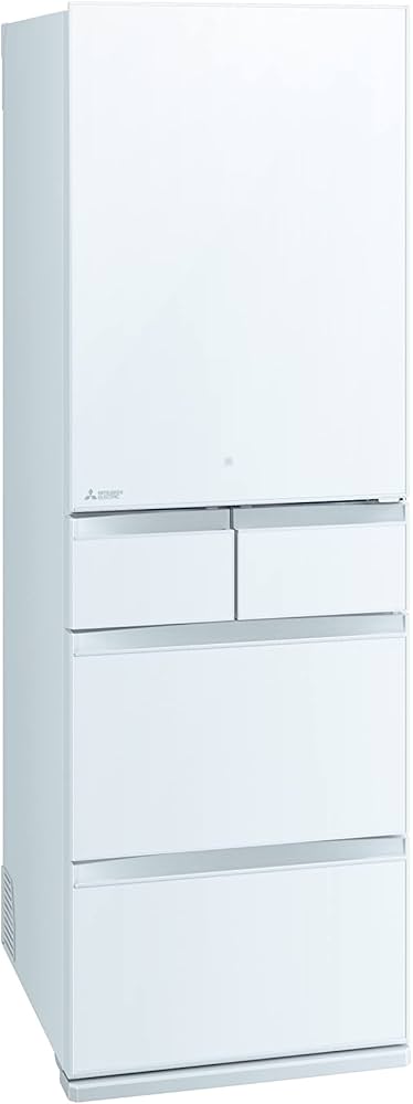 Amazon | 三菱電機 冷蔵庫 幅60cm 451L 5ドア 野菜室が真ん中 右開き