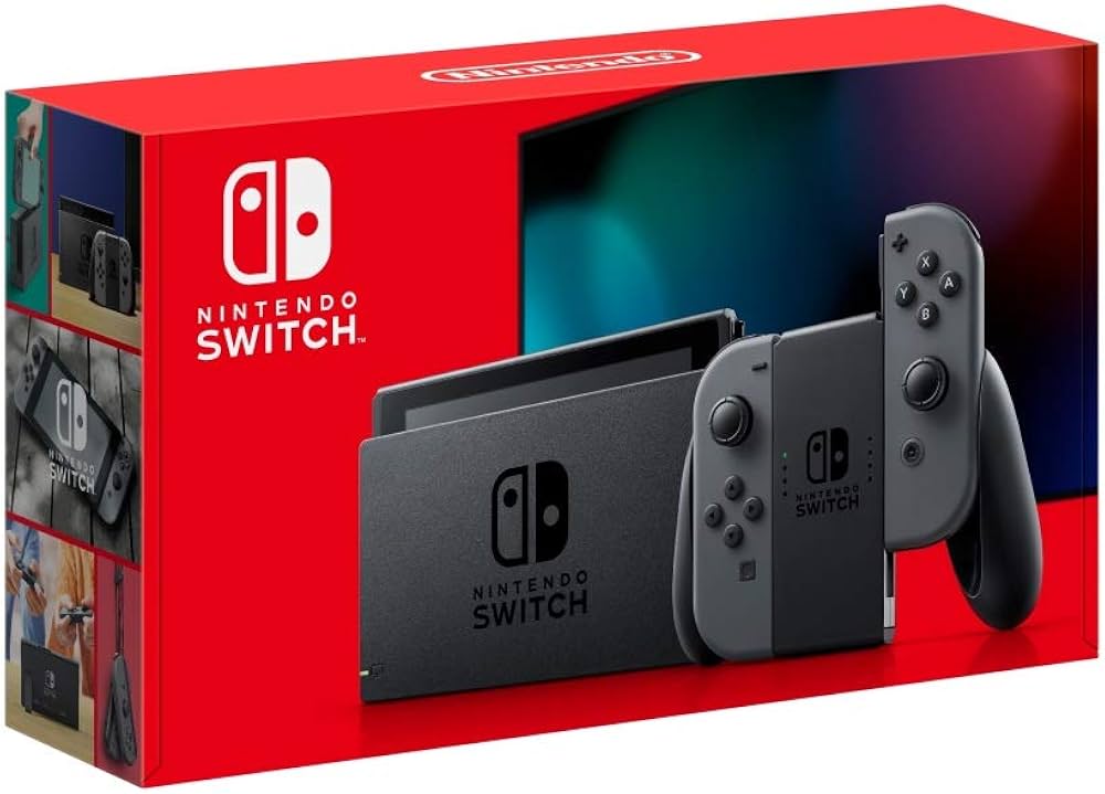 Nintendo Switch Version 2 - Grey - International Version : Amazon
