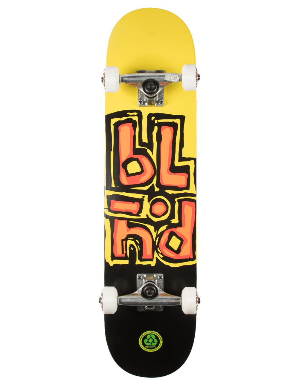 Amazon.com : Blind OG Stacked FP Soft Wheels Complete Yellow/Black